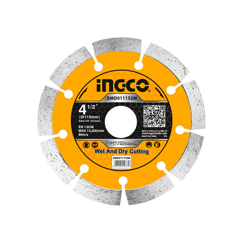 DISCO DIAMANTADO SEGMENTADO 4-1/2''