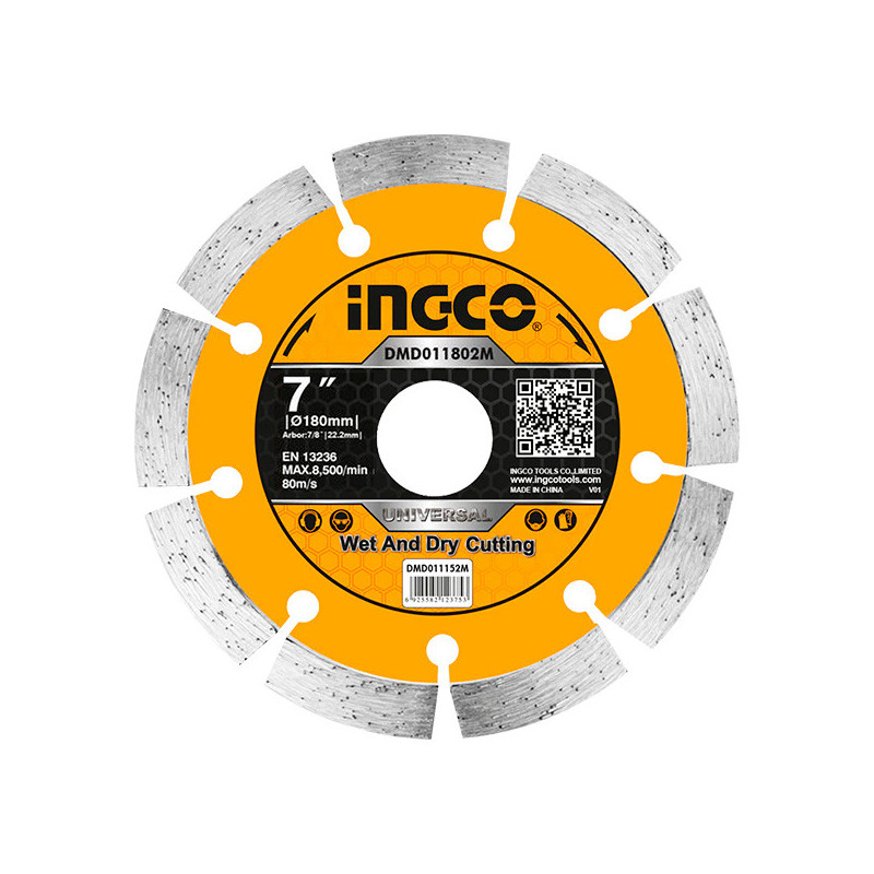 DISCO DIAMANTADO SEGMENTADO 4-1/2 (X5 UND)