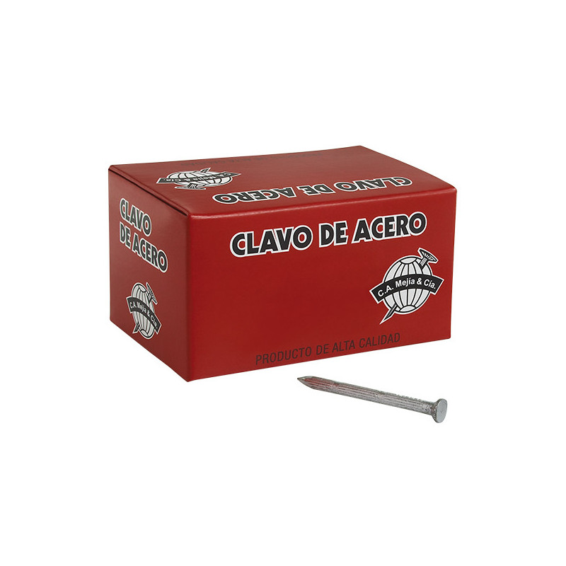 CLAVO ACERO ESTRIADO VERTICAL