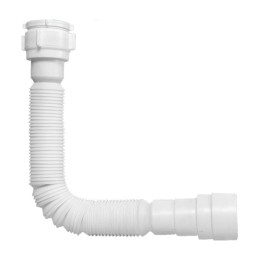 SIFÓN FLEXIBLE LAVAPLATOS O LAVAMANOS COLORKING