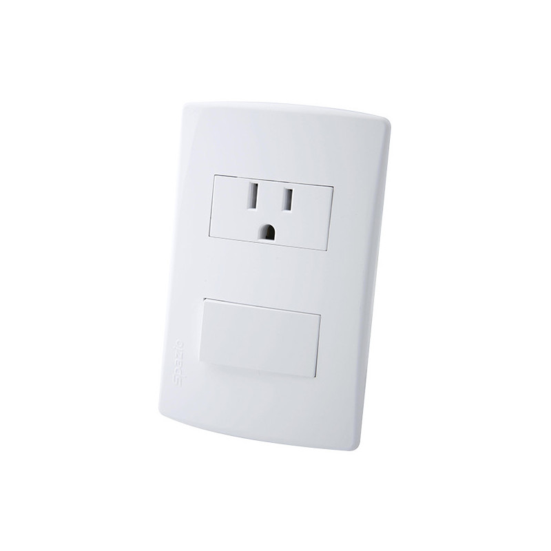 INTERRUPTOR + TOMA CON POLO