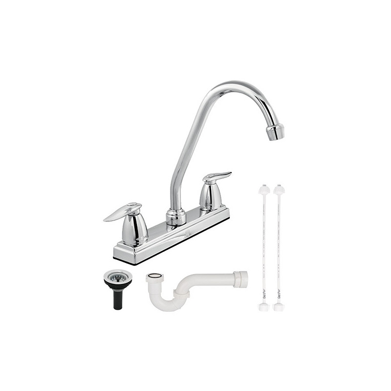 101411 CJTO MZCL/LPLATO CROMO C/CISNE