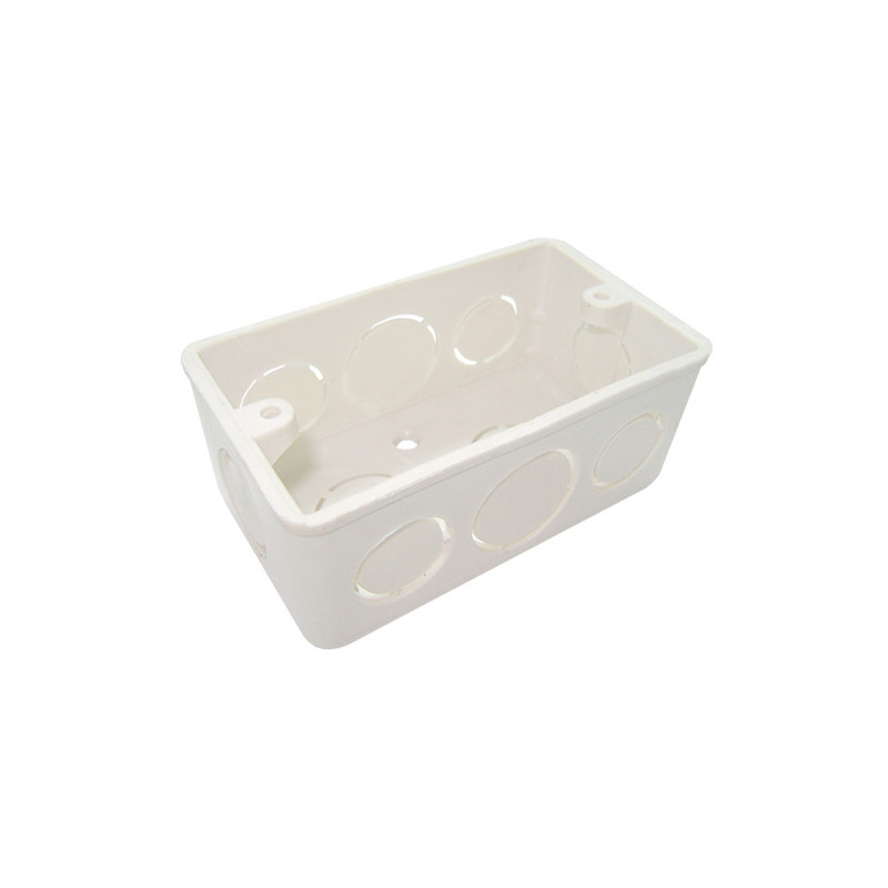 CAJA PLÁSTICA BLANCA