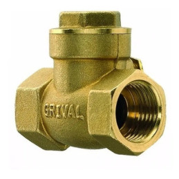 VÁLVULA CHEQUE CORTINA 1/2''