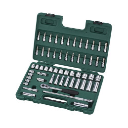 JUEGO COPAS C/PUNTA 3/8 6 PARTES MILIMÉTRICA