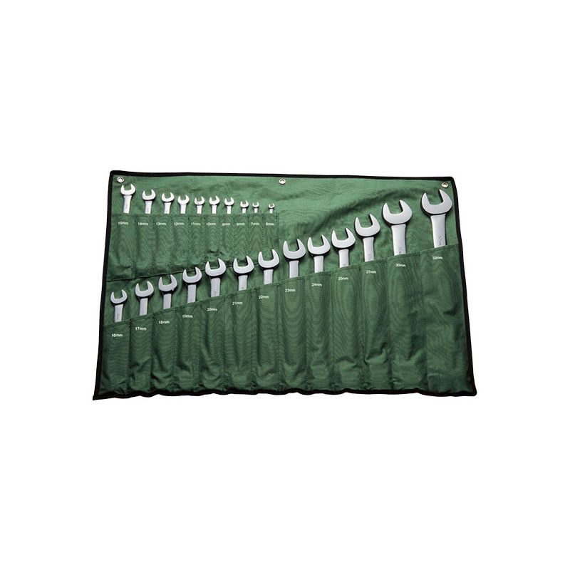 JUEGO LLAVES MIXTAS MATE LONA 6-32 MILIMÉTRICA