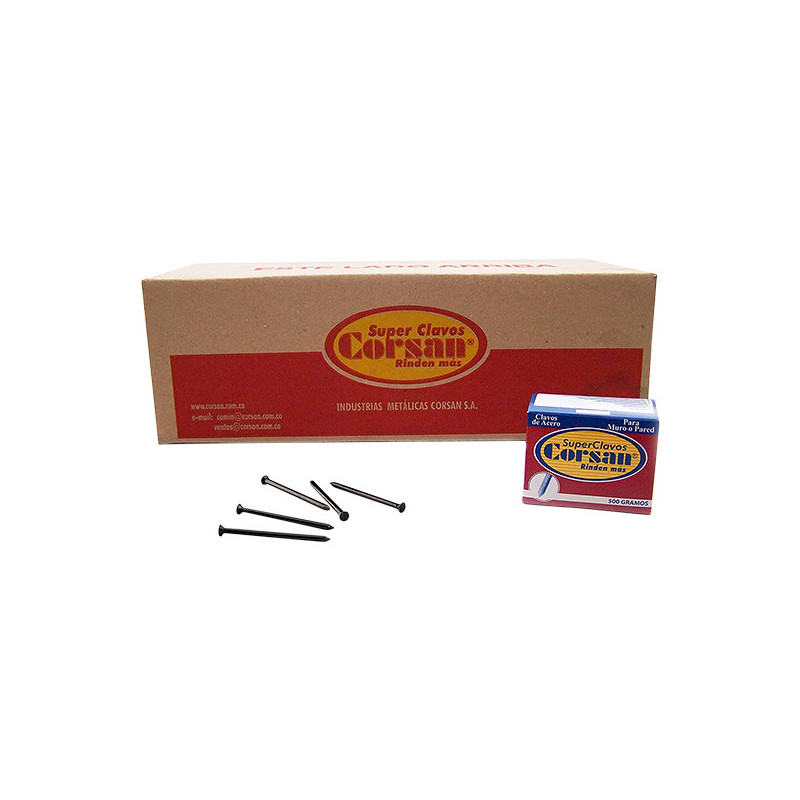 CLAVO ACERO LISO CORSAN