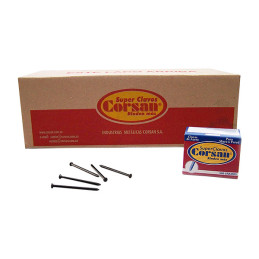 MEDIDA DEL CLAVO A. LISO CORSAN 3/4'' CORSAN