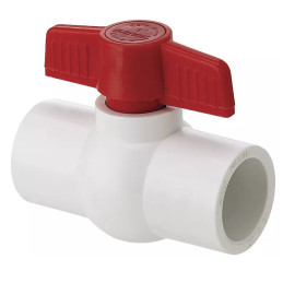VALVULA BOLA PVC SOLDAR 1''