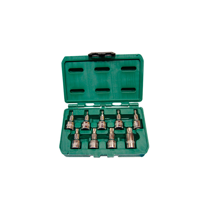 JUEGO COPAS PUNTA TORX 1/2''