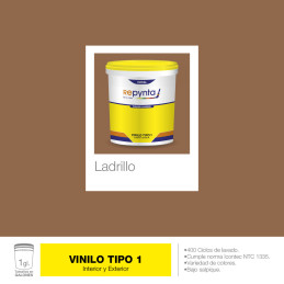 VINILO T-1 LADRILLO GALON REPYNTA