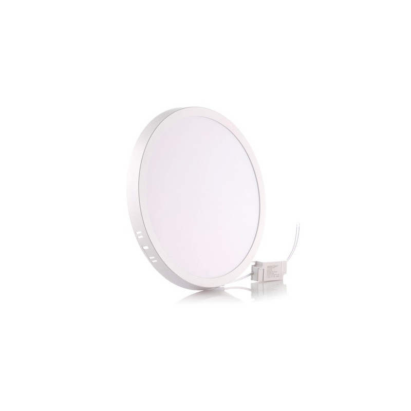 PANEL LED REDONDO SOBREPONER TITANIUM