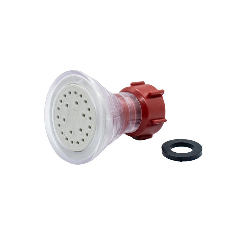 DUCHA RACOR TRANSPARENTE PVC