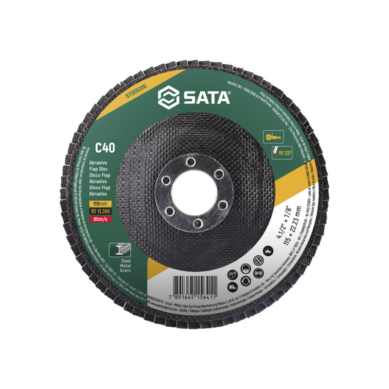 DISCO FLAP METAL 4-1/2''