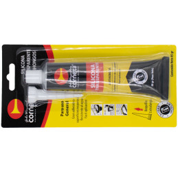 SILICONA CORNETA TRANSPARENTE 85 GRAMOS