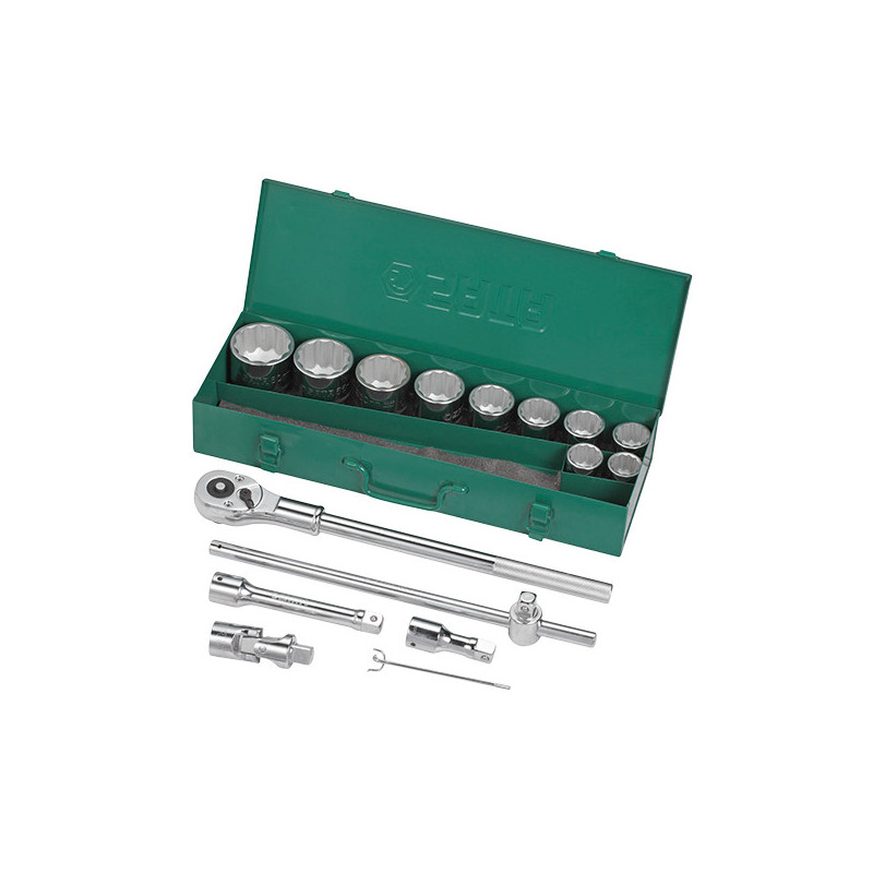 JUEGO DE COPAS 12PT 3/4"  15PZ MM