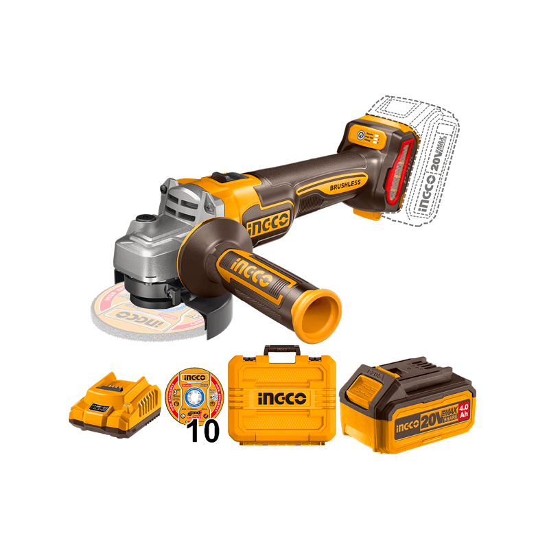 PULIDORA INALAMBRICA 20V 4 1/2 INDUSTRIAL