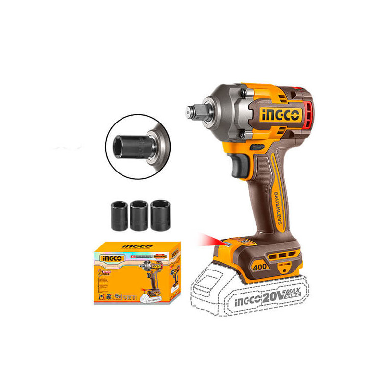 LLAVE DE IMPACTO INALAMBRICO 20V