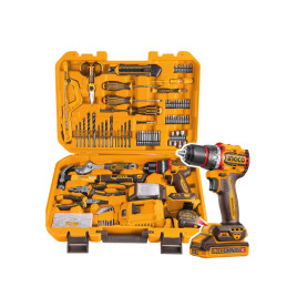 JUEGO TALADRO INALAMBRICO + 164 PIEZAS