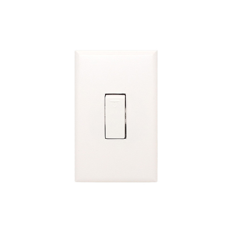 INTERRUPTOR SENCILLO 10A/127V BLANCO