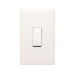 PULSADOR TIMBRE SENCILLO BASICO BLANCO