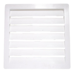 REJILLA VENTILACION 25X25 BLANCA OLMO