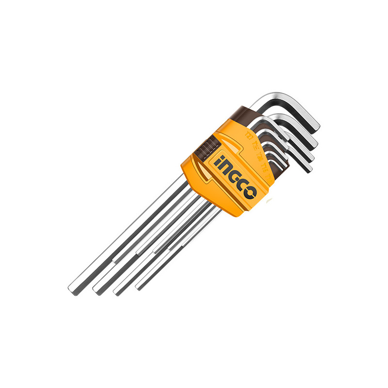JUEGO LLAVES TORX LARGAS 9 PIEZAS T10- T50